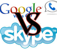 Google presents the web calls and the challenge begins with Skype
