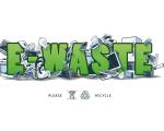 Devices of recycled materials in order to product electronic wastes