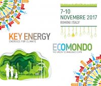Efficienza energetica a Key Energy 2017 e gestione dei rifiuti ad Ecomondo 2017 a Rimini