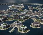 Città galleggiante Seasteading pronta nel 2020 Città galleggiante Seasteading pronta nel 2020