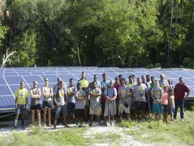 Solar energy at 100% at Tokelau