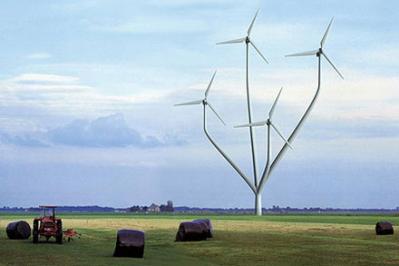 Wind power plant in Messico