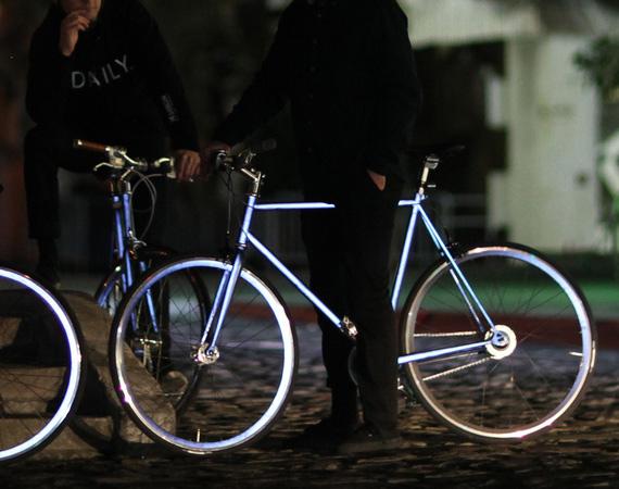 Lumen: la bici 100% retro-riflettente