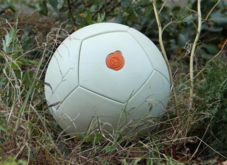 Soccer ball generates electricity